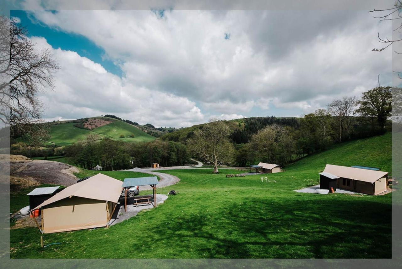 Ty Llewelyn Glamping & Camping Hotel Llanidloes Exterior foto