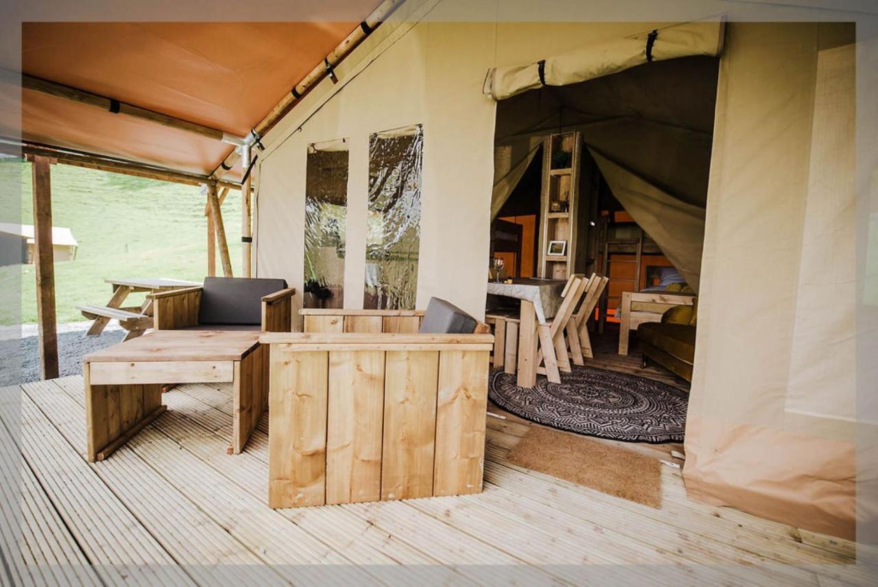 Ty Llewelyn Glamping & Camping Hotel Llanidloes Exterior foto